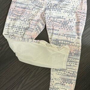 RBX Pink and Gray Leggings for Active Comfort